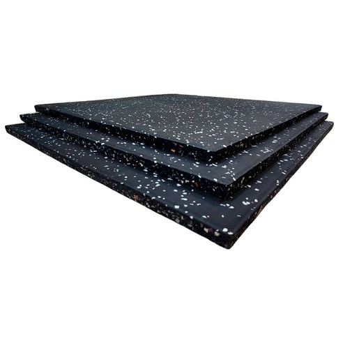 희우스포츠 방음방진 홈짐 층간소음 런닝머신 매트 50cm*50cm, 25mm 사각매트(코팅) 3pc