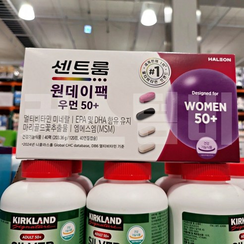 센트룸 원데이팩 우먼50+ 멀티비타민, 40회분, 1개