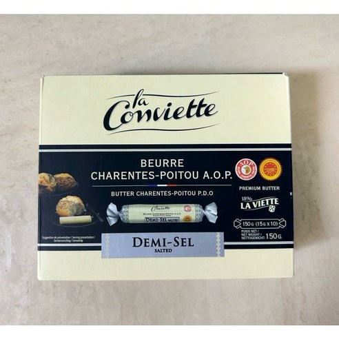 라꽁비에뜨 가염버터, 15g, 10개