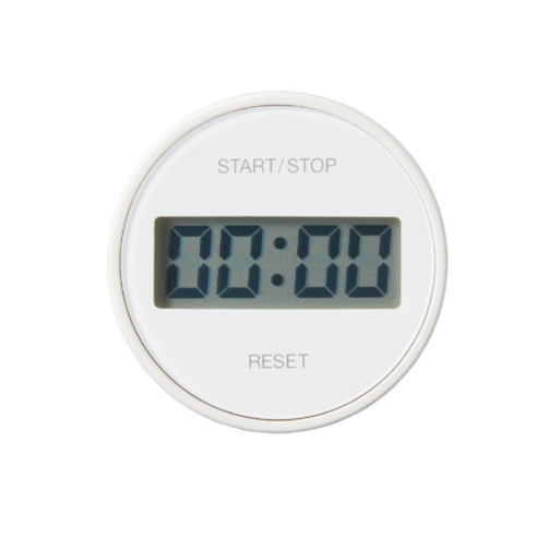 무인양품 MUJI 다이얼식 키친 타이머, 1개, 화이트