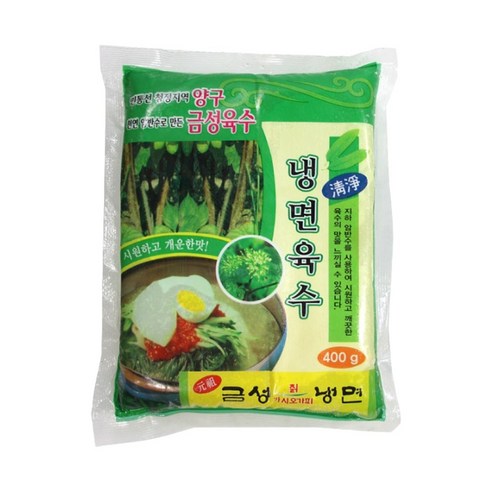 금성 냉면육수 400g