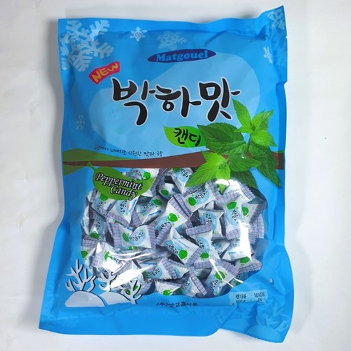 [무료배송] 맛고을 NEW 박하맛캔디 800g 사탕 캔디, 8개, 800g