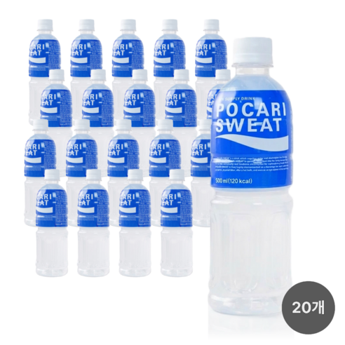 동아오츠카 포카리스웨트, 20개, 500ml