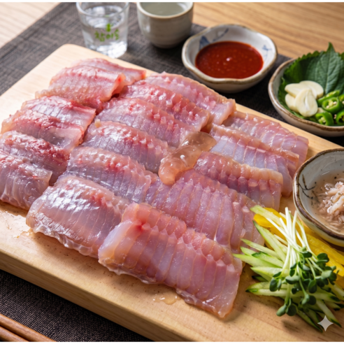 2대째 저온숙성 국산 목포 흑산도 산지직송 홍어 애 삼합 홍어