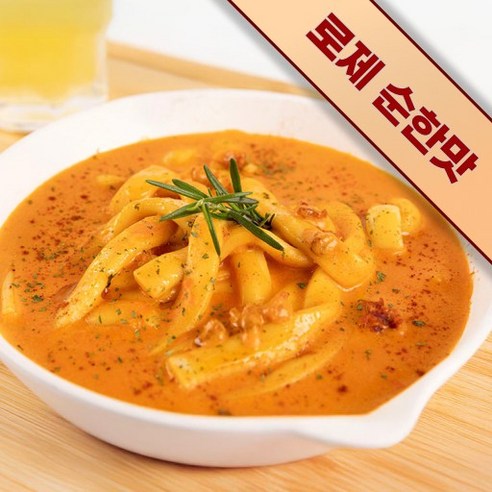 육거리로제떡볶이 순한맛, 460g, 1개