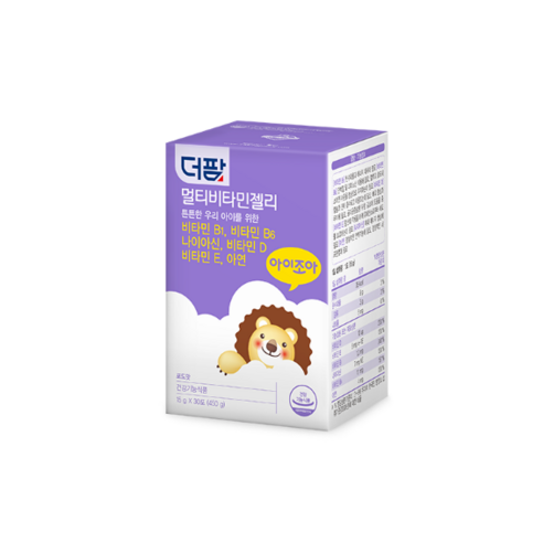 더팜 아이조아 멀티비타민 젤리 포도맛 30포