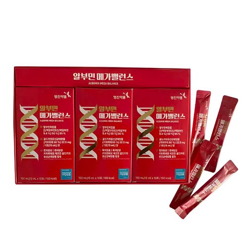 영진약품 알부민 메가밸런스 15ml 30포