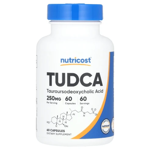 행복하고 건강하게 Nutricost TUDCA 250mg 캡슐 60정 백년회로하세요