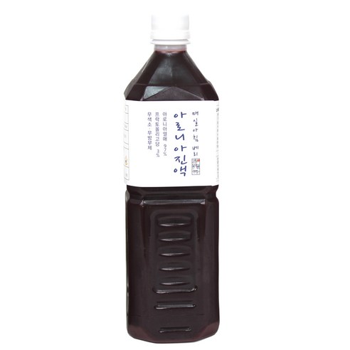 아로니아진액 원액 즙 1L x 1병 [고창동막골농장]