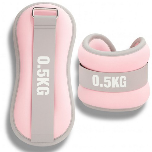 와일드윙 균형훈련 손목,발목 모래주머니, 핑크, 1kg