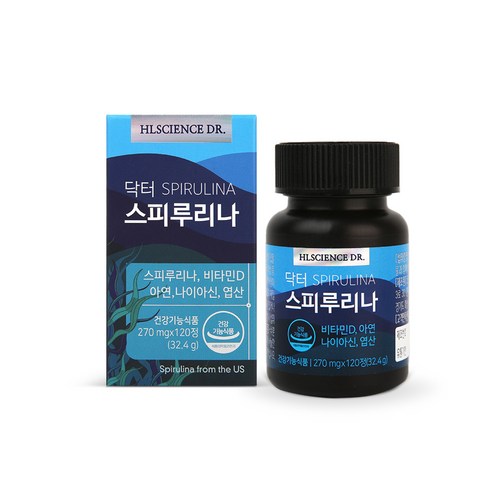 닥터 스피루리나 하와이안 스피루리나, 120정, 1박스