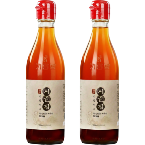 시장쏙 시골집 외할머니 참기름, 350ml, 2개