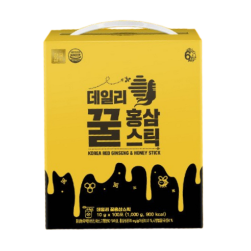 한국삼 데일리 꿀홍삼스틱