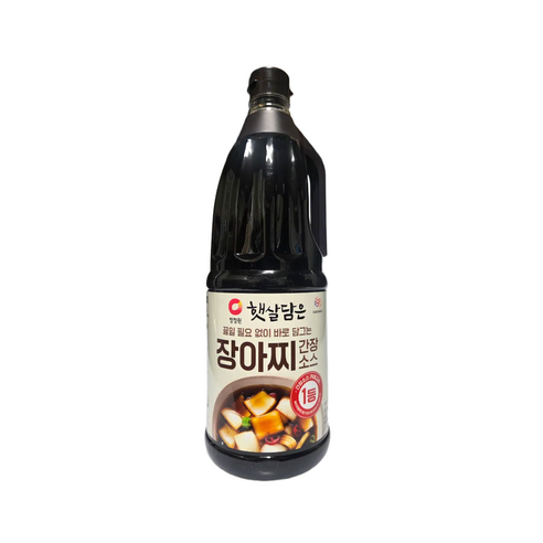 청정원 장아찌 간장소스 1.7L x 5개 / 요리 양념 레시피