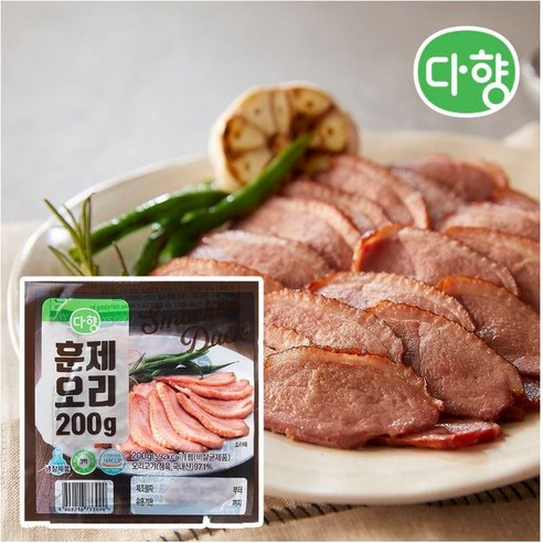 다향훈제오리 200g 6팩
