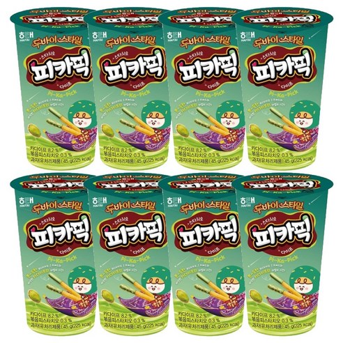 [씩씩가게] 피카픽 45g x 8개 한볼