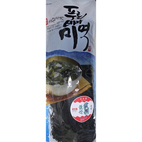 완도 돌각미역  500g  (산후조리 영양식 미역국 미역냉국,건미역)