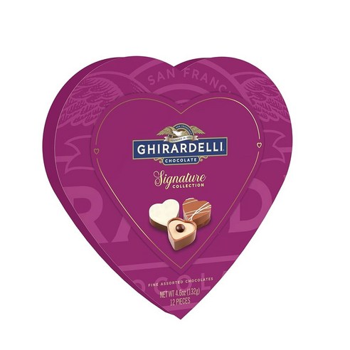 GHIRARDELLI 발렌타인 4G 시그니처 컬렉션 데이 다양한 프랄린 130 4온스