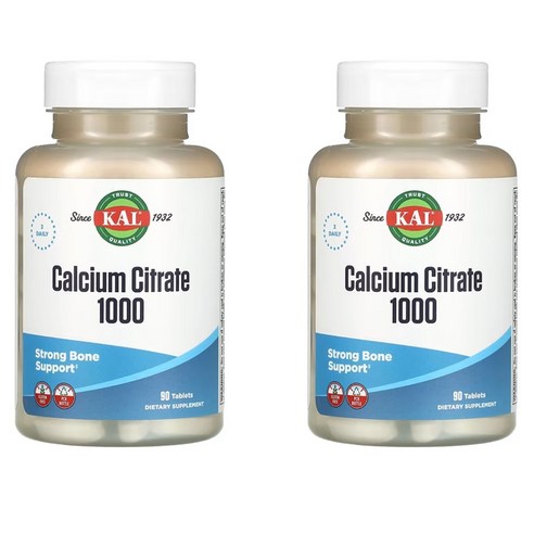 칼 구연산칼슘 1000 1,000mg 90 정(1정당 333mg)