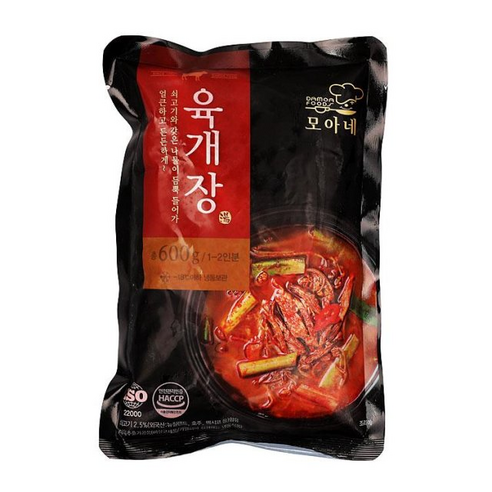 다모아 모아네 육개장 (냉동)