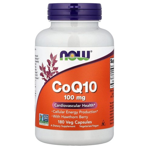 나우푸드 CoQ10 100mg 베지 캡슐 비건