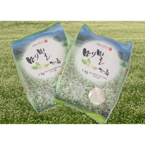 국산메밀가루, 1kg, 2개