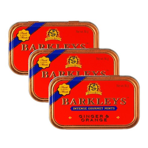 바클리즈 진저오렌지캔디 50g, 50g, 3개