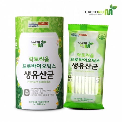 락토리움 프로바이오틱스 생유산균(50포), 50개, 2g