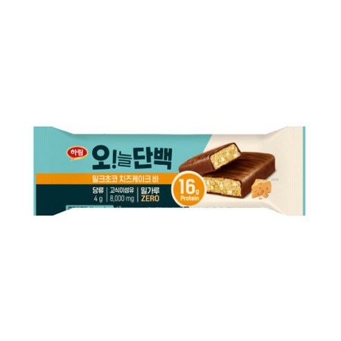하림 오늘단백 밀크초코 치즈케이크 12p