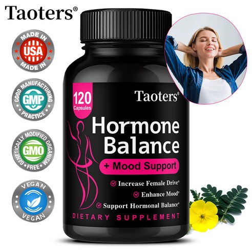 레드 마카 추출물 1500mg + 남가새 추출물로 에너지 수준 상승, 기분 개선, 스트레스 해소 도움, 1개, 120회분