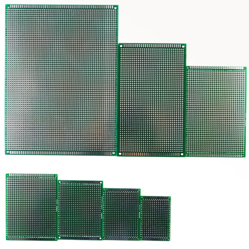 아두이노 만능기판(양면) PCB기판 8x12cm 양면, 1개