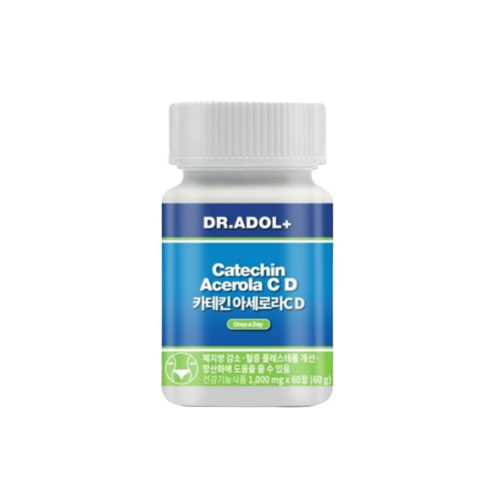 (정품)닥터아돌 카테킨아세로라CD 체지방감소 혈중 콜레스트롤개선 카세킨함유 1000mg*