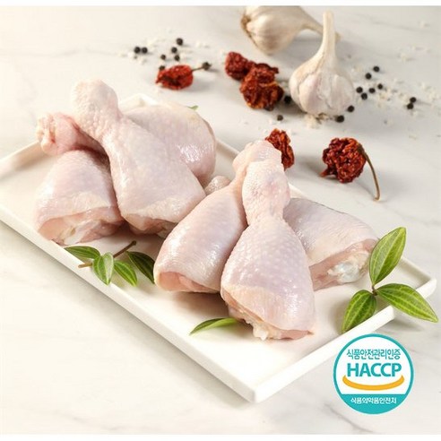 치킨마켓 국내산 냉장(신선) 닭다리/북채 5KG (1KGX5팩)