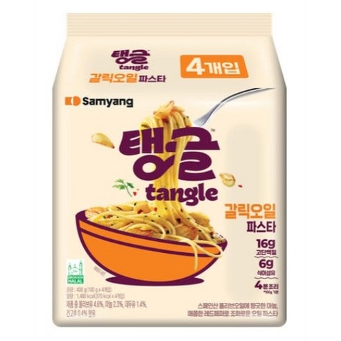 삼양 탱글 갈릭오일파스타 100g