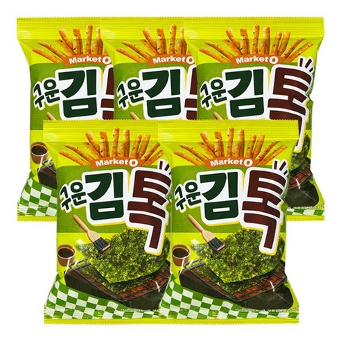 오리온 마켓오 구운김톡 136g x5개