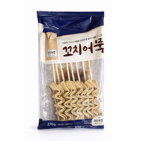 [겨울간식]75% 연육 생선숙편 프리미엄 꼬치어묵