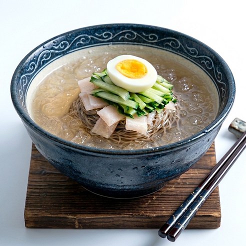 살얼음 동동 함흥 냉면 사골육수 300g (10개) +함흥냉면 면 200g (10개), 10개, 550g