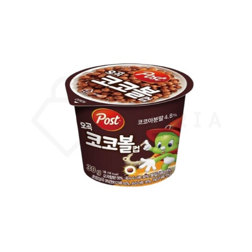 포스트 오곡 코코볼 컵 시리얼, 30g, 36개