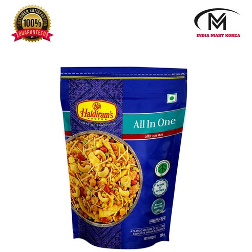 HALDIRAM ALL IN ONE NAMKEEN 올인원 인도 과자,200G,4개