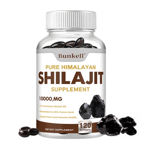 순수 히말라야 산맥 쉐라톤 10,000mg - 푸리산 - 지구력, 파워, 운동성능 향상, 2개, 60정