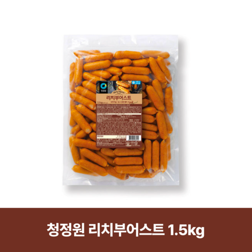 청정원 리치부어스트 오리지널 1.5kg 1개