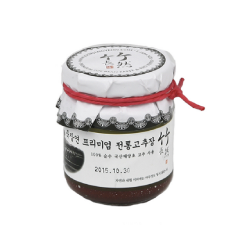 죽장연 프리미엄 고추장 150g(유리)