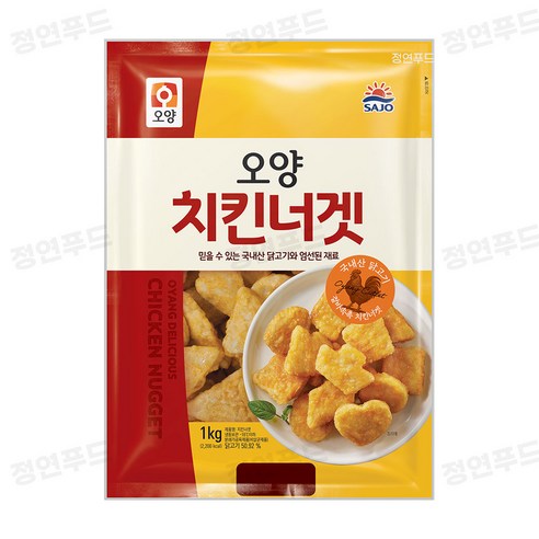 [ 1+1 ] 사조 오양 치킨 너겟 1,000g