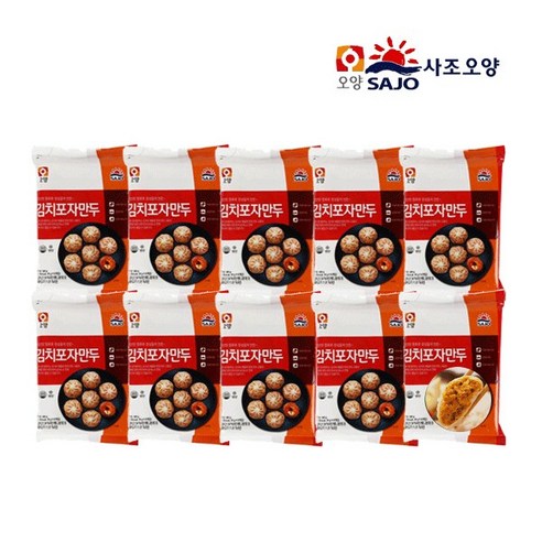 사조오양 김치 포자만두 180g X 10팩