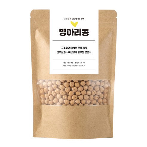 병아리콩 잡곡 다이어트 샐러드용, 1개, 500g