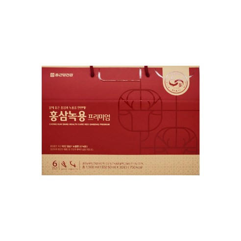 종근당건강 홍삼녹용 프리미엄