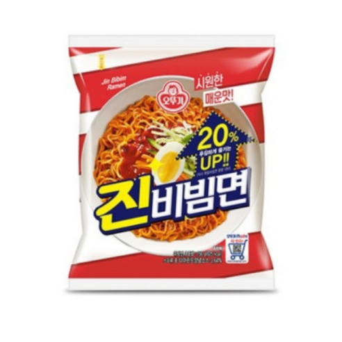 오뚜기 진비빔면 156g