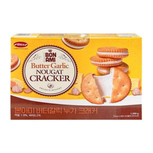 본아미 버터갈릭 누가 크래커 1000g 구운과자