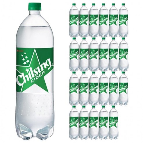 롯데 칠성사이다 업소용 1.25L x 24PET, 1.25L, 24개