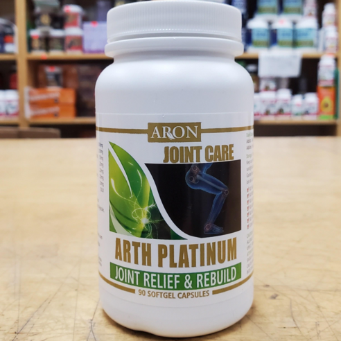 아론 죠인트케어,알쓰플레티엄 조인트 릴리프 & 리빌드(90정) ARON JOINT CARE ARTH PLATINUM JOINT RELIEF & REBUILD(90caps),관절건강
